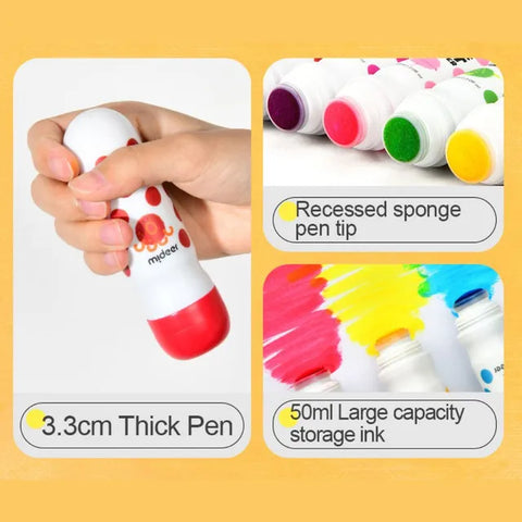 Mideer Magic Dot Markers 12 Pieces
