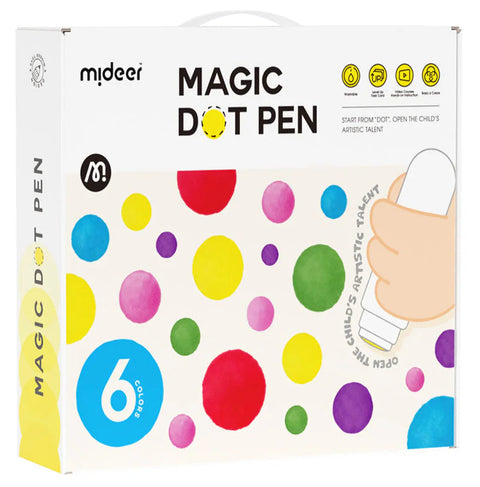 Mideer Magic Dot Markers 6 Pieces