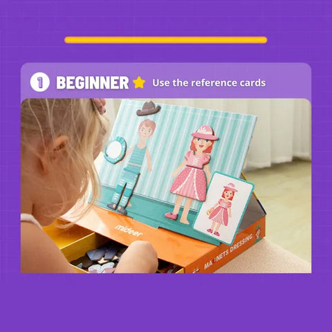 Mideer Magnetic Boy & Girl Dress Up Game