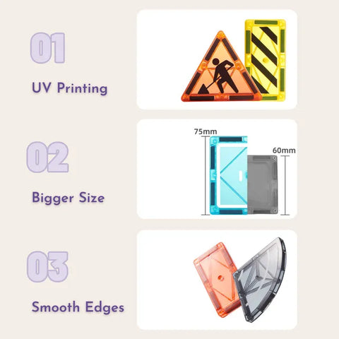 Mideer Magnetic Constructor Little Architect 36 Pieces