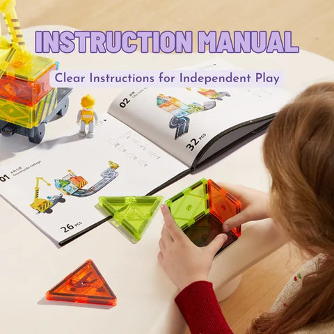 Mideer Magnetic Constructor Little Architect 36 Pieces
