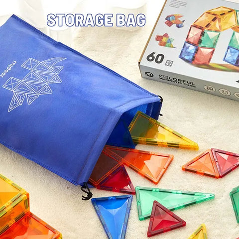 Mideer Magnetic Tiles Marble Run Edition 100 Pieces