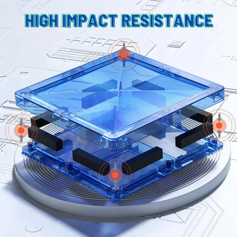 Mideer Magnetic Tiles Warm Colors 20 Pieces