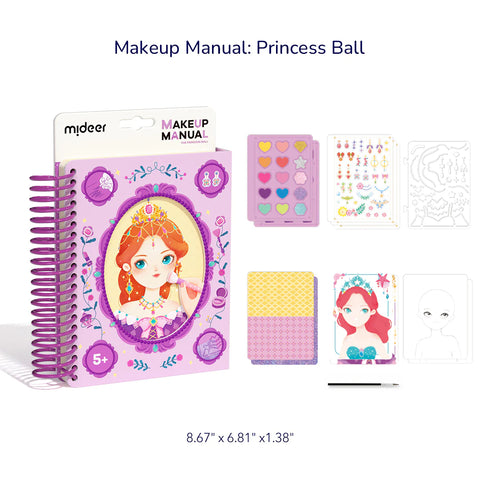 Mideer Makeup Manual Princess Ball