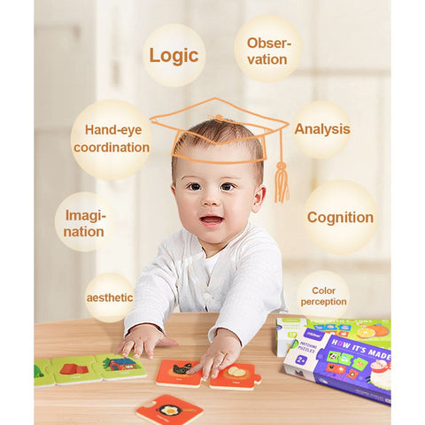 Mideer Matching Puzzle Opposites 20 Pieces