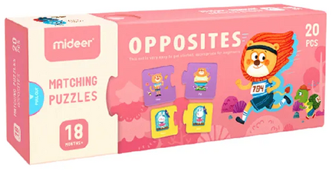 Mideer Matching Puzzle Opposites 20 Pieces