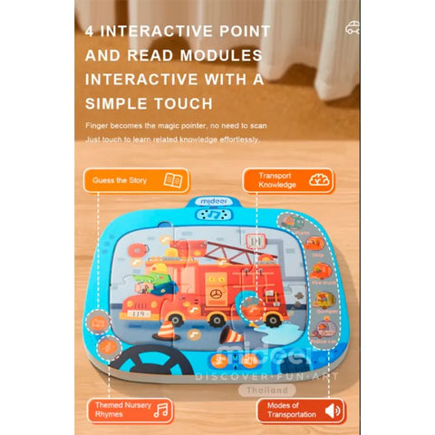 Mideer Level Up Sound Puzzle Explore Transport City