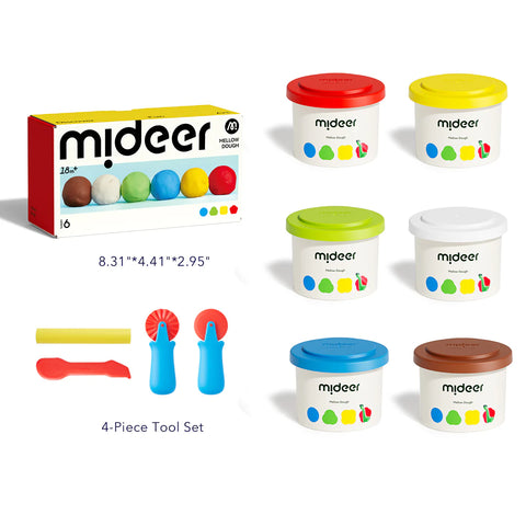 Mideer Mellow Dough 6 Colors