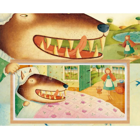 Mideer Artist Fairytale Puzzle Little Red Riding Hood 36 Pieces