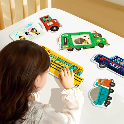 Mideer My First Artist Puzzle: Busy Cars