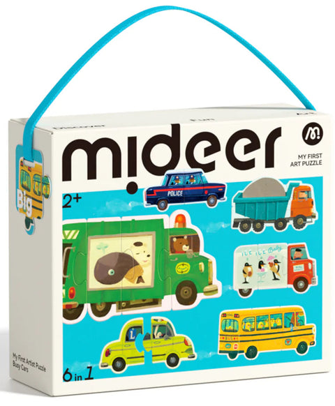 Mideer My First Artist Puzzle: Busy Cars