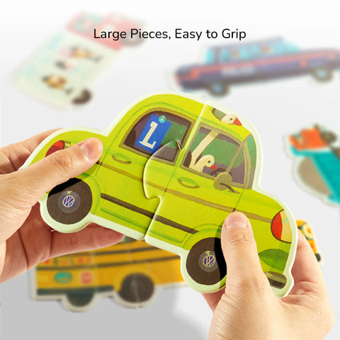 Mideer My First Artist Puzzle: Construction Vehicles