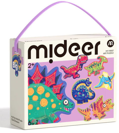 Mideer My First Artist Puzzle: Cute Dinosaurs