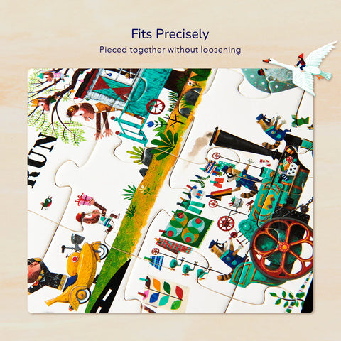 Mideer Our World Portable Puzzle Box 100 Pieces