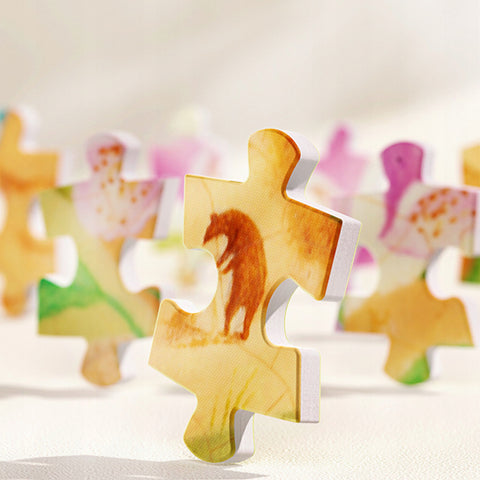 Mideer Pocket Series Puzzle Expressing Beauty Through Culture, 216 Pieces