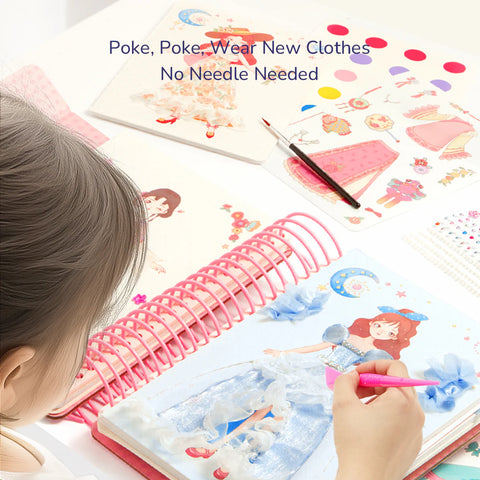 Mideer Poke-in Dress-Up Set: Princess Evening Gown