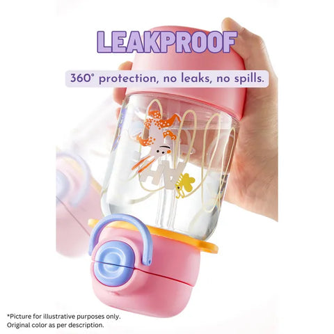 Mideer Portable Double Drinking Bottle Grey Kangaroo 590ml