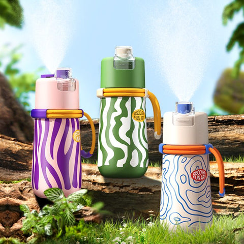 Mideer Portable Spray Cup Ocean Green 500ml