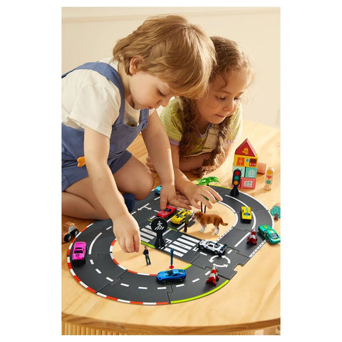 Mideer Urban Rail Transit Road Set 38 Pieces