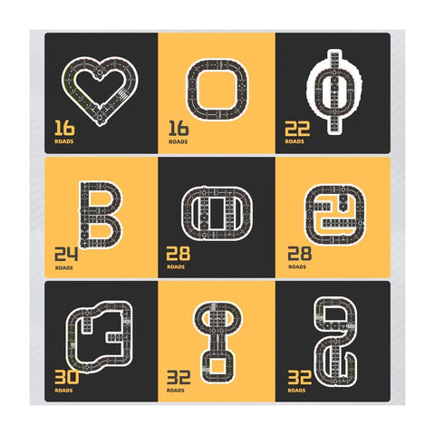 Mideer Urban Rail Transit Road Set 38 Pieces