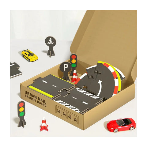 Mideer Urban Rail Transit Road Set 38 Pieces