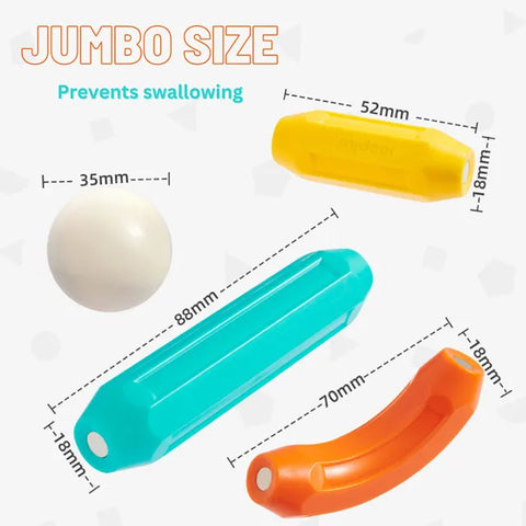 Mideer Rainbow Magnetic Sticks 100 Pieces