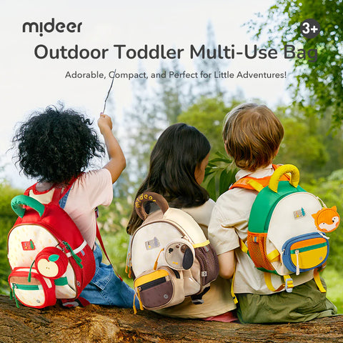 Mideer Red Apple Backpack 30cm