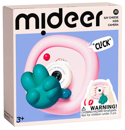 Mideer Say Cheese Kids Camera Pink Green