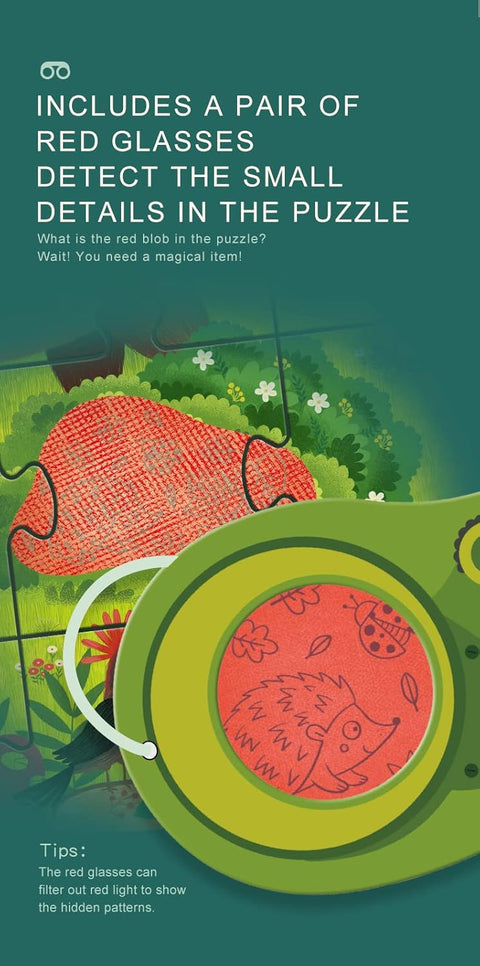 Mideer Secret Puzzle Forest, 35 Pieces