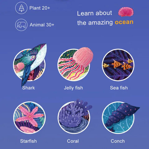 Mideer The Sea In A Seashell Puzzle 280 Pieces