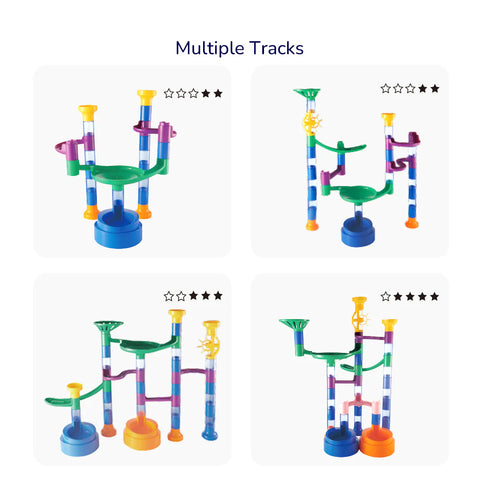 Mideer Track Marble Building Blocks 51 Pieces