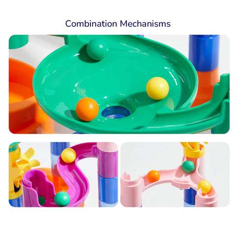 Mideer Track Marble Building Blocks 51 Pieces