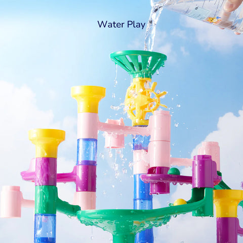 Mideer Track Marble Building Blocks 51 Pieces