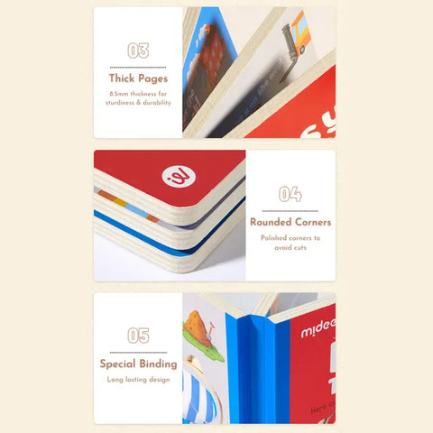 Mideer Wooden Puzzle Set Busy Traffic