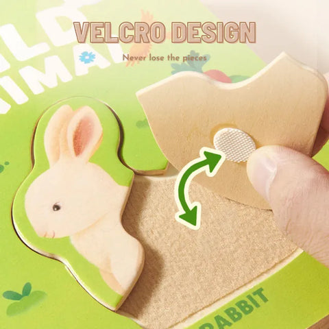 Mideer Wooden Puzzle Set Busy Traffic