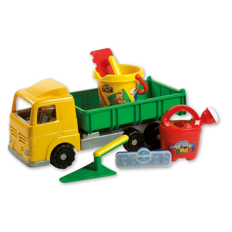 Millennium Sand Truck with Brick Layer Set