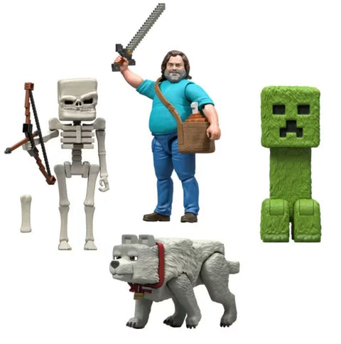 Minecraft Action Figures Inspired By A Minecraft Movie 8.5cm Assorted
