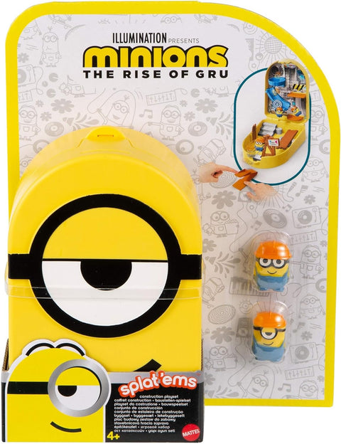 Minions, The Rise of Gru Splat 'Ems Playset Toy with 2 Mini-Figures Assortment