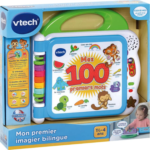 VTech Mon Premier Imagier Bilingue First 100 words English/Français