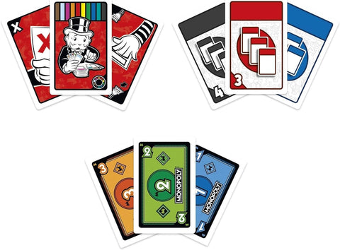 Hasbro Gaming Monopoly Bid Card Game, French