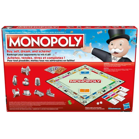 Monopoly Classic Game, English