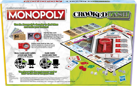 Monopoly Crooked Cash Board Game