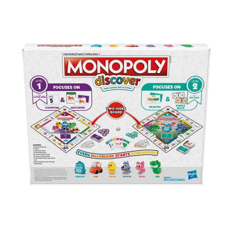 Monopoly Discover Board Game, English