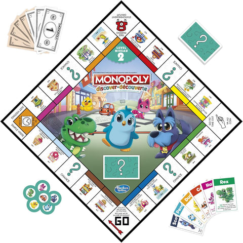 Monopoly Discover Board Game, French