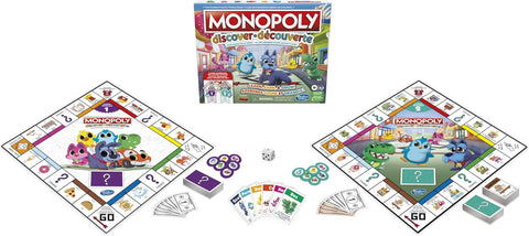 Monopoly Discover Board Game, French