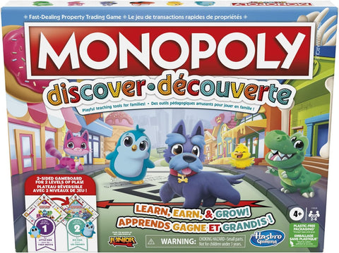 Monopoly Discover Board Game, French