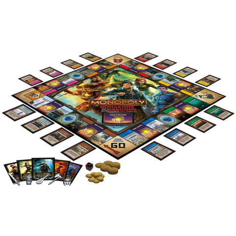 Monopoly Dungeons & Dragons: Honor Among Thieves Game