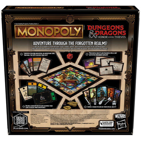 Monopoly Dungeons & Dragons: Honor Among Thieves Game