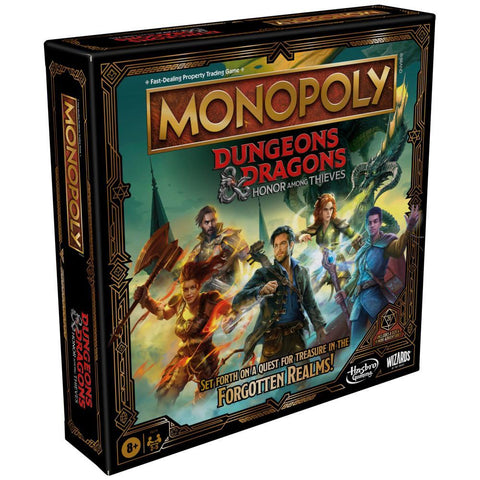 Monopoly Dungeons & Dragons: Honor Among Thieves Game