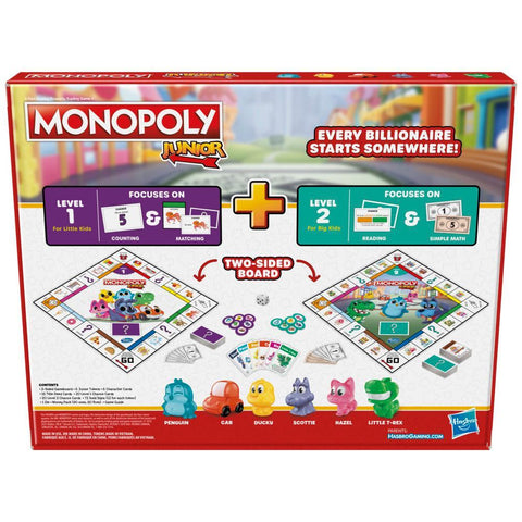 Monopoly Junior 2 in 1 Board Game